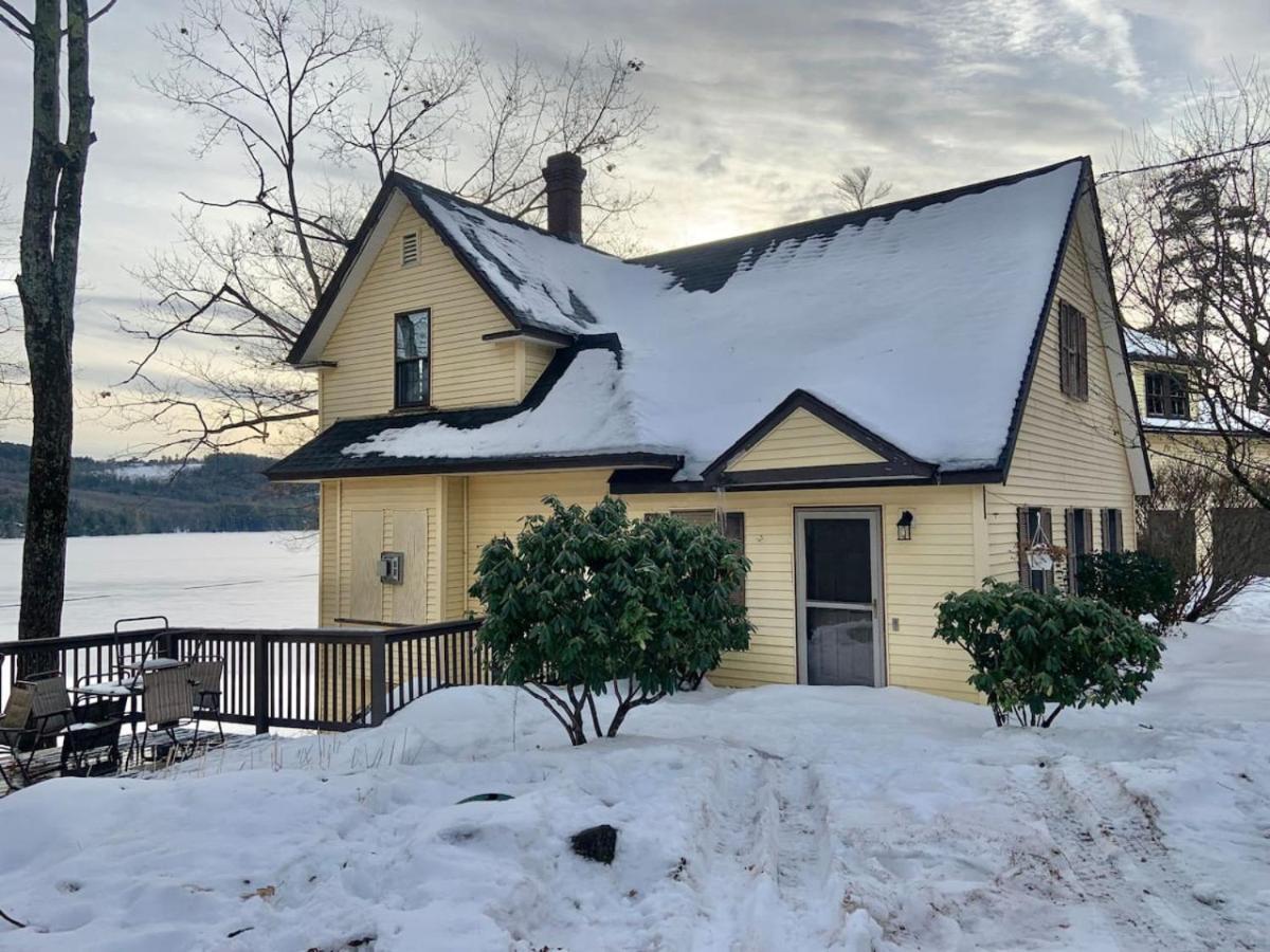 Waterfront Home On Squam Lake ホールダーネス エクステリア 写真